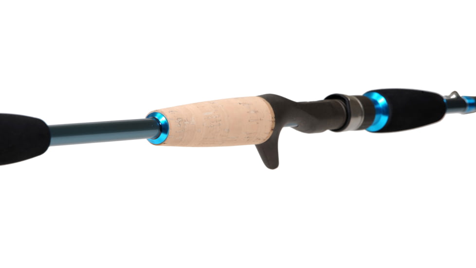 Duckett Fishing Salt Series Casting Rod, Med, Blue, 7ft, DFSS70M-C