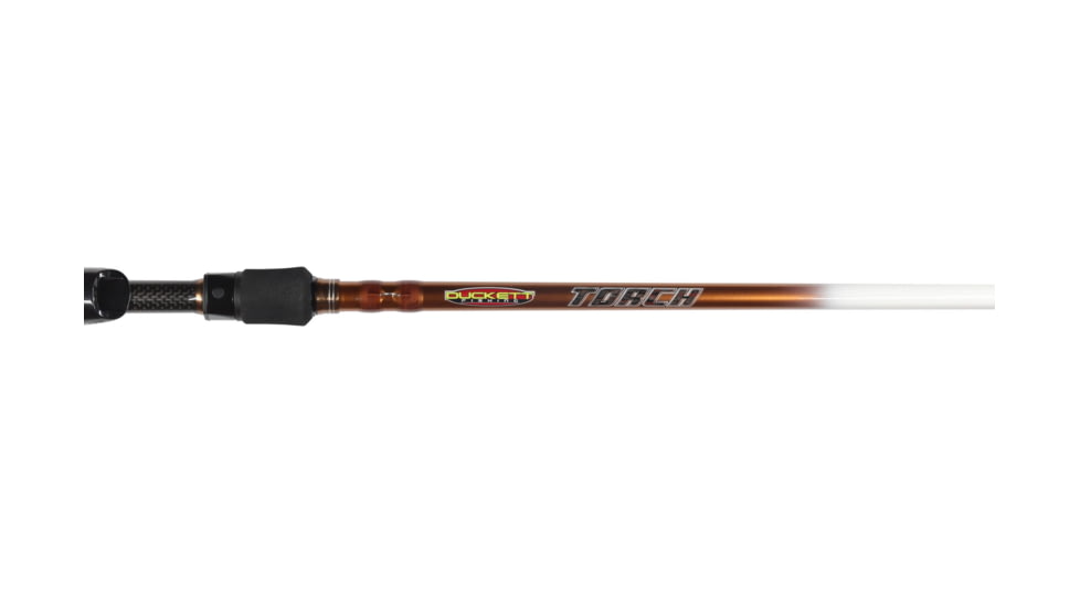 Duckett Fishing Torch Casting Rod, 6ft8in, Medium Heavy, Fast, 1 Piece, Graphite, DFTH68MH-C