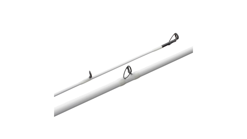 Duckett Fishing Zeus Spinning Rod, Med-Heavy, White, 6ft 8in, DFZS68MH-S
