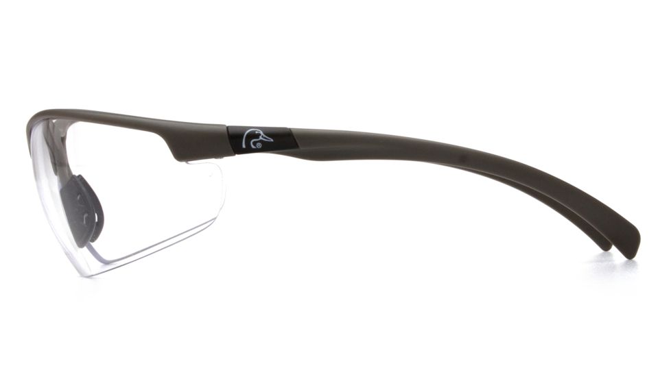 Ducks Unlimited Shooting Eyewear, Clear Lens, Black Frame DUSB6610D