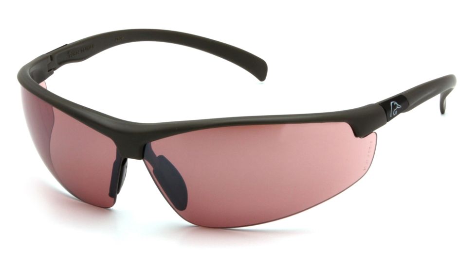 Ducks Unlimited Shooting Eyewear, Vermillion Lens, Black Frame DUSB6627D