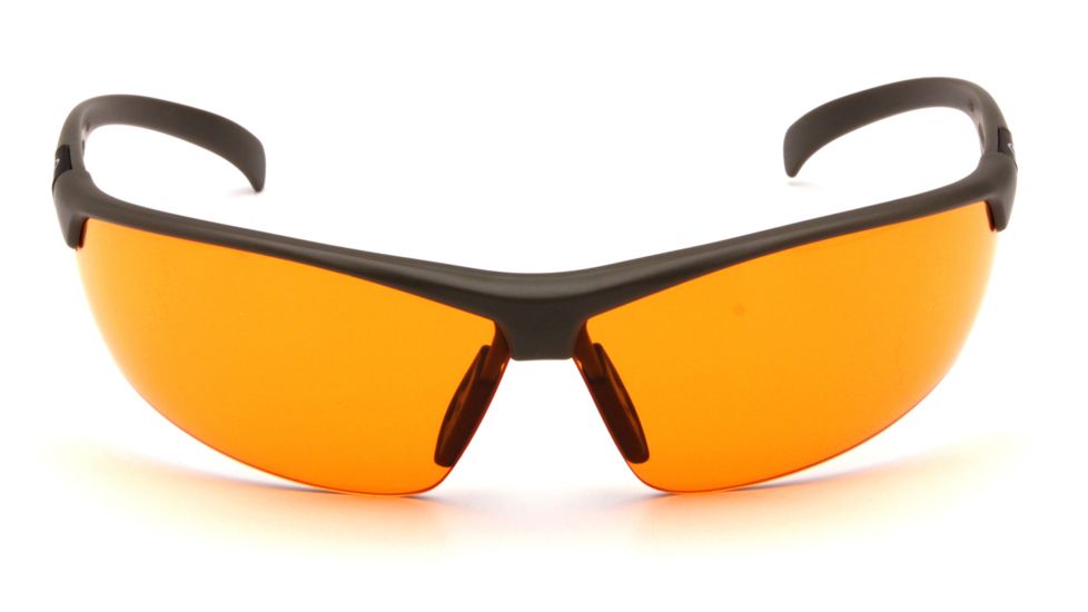 Ducks Unlimited Shooting Eyewear, Orange Lens, Black Frame DUSB6640D