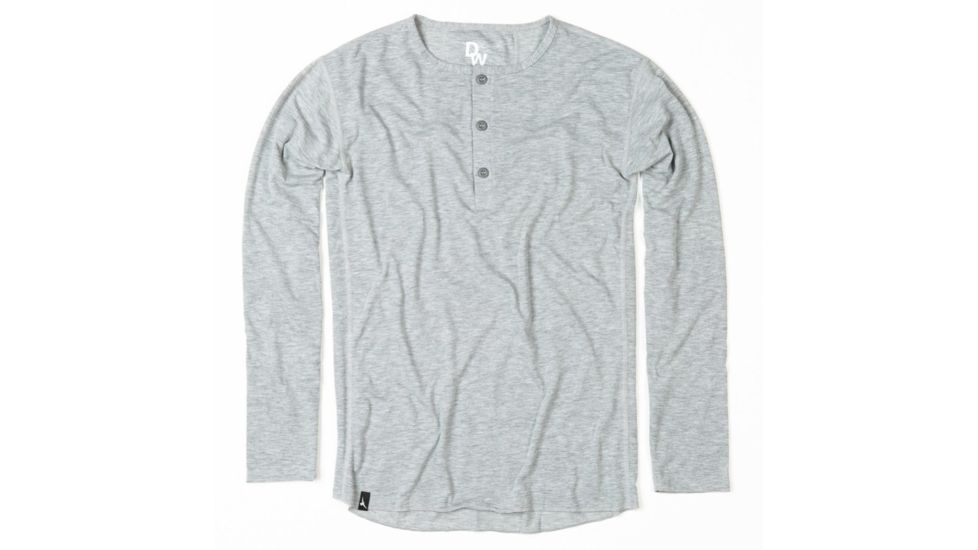 Duckworth Vapor Henley, Standard Gray, M, 10307StnGy