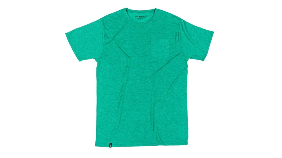 Duckworth Vapor Pocket Tee, Grass Green, M, 10360GssGeen