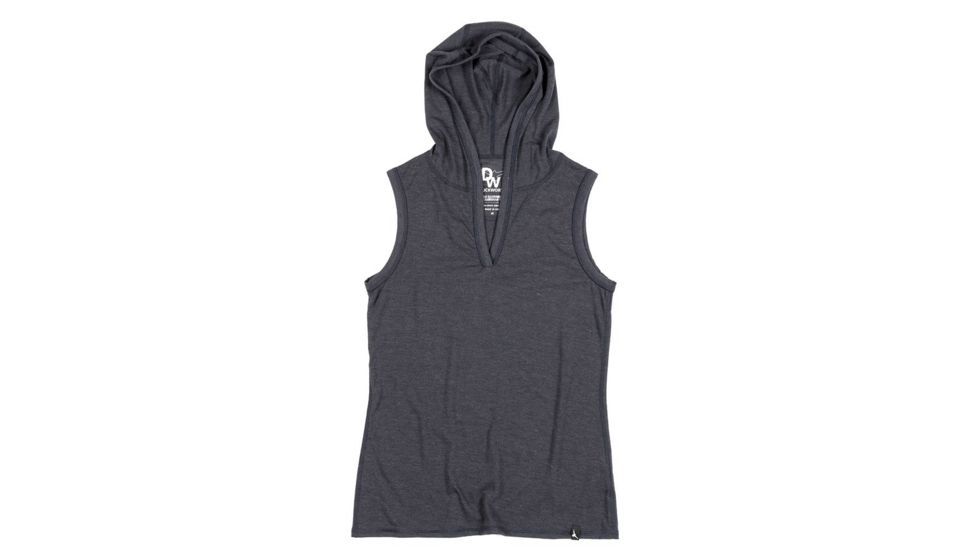 Duckworth Vapor Sleeveless Hoody, Charcoal, L, 20329Chcy