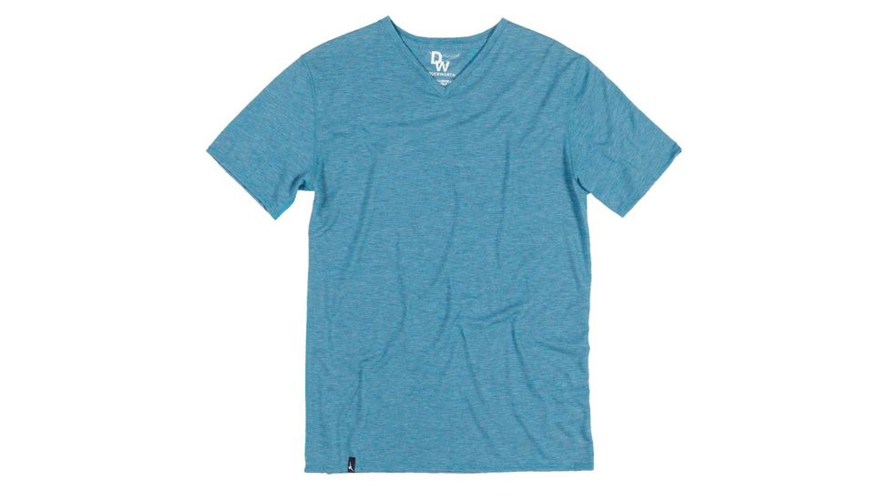 Duckworth Vapor V-Tee, Sky Blue, S, 10355SkyBueS