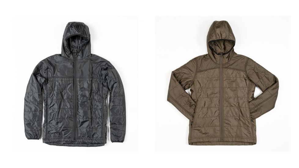 Duckworth WoolCloud Full Zip Hoody - Men's, Black, Olive