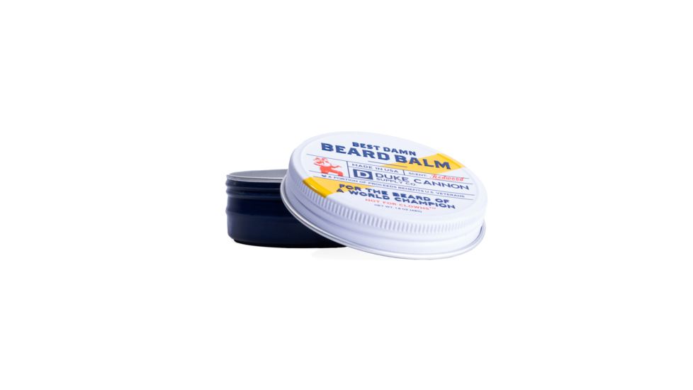 Duke Cannon Supply Co Best Damn Beard Balm, 1.6 oz Tin, BDBALM