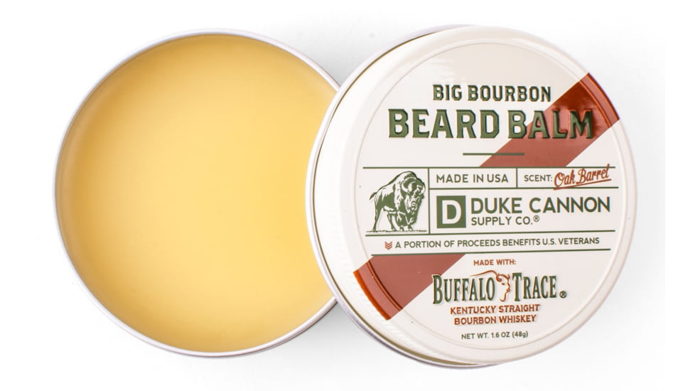 Duke Cannon Supply Co Big Bourbon Beard Balm w/Buffalo Trace Bourbon, 03BDBALM1