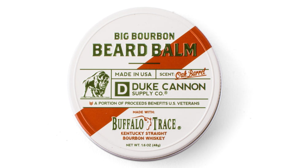 Duke Cannon Supply Co Big Bourbon Beard Balm w/Buffalo Trace Bourbon, 03BDBALM1