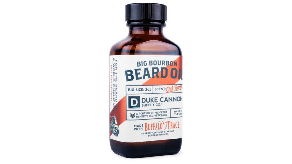 Duke Cannon Supply Co Big Bourbon Beard Oil, 3 oz, 03BDOIL1