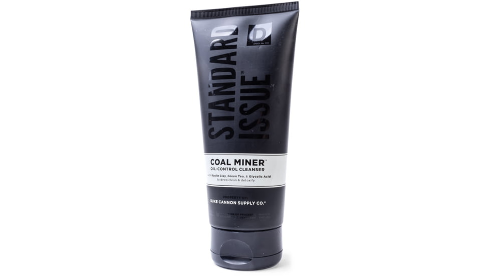 Duke Cannon Supply Co Coal Miner Glycolic Oil Control Face Cleanser, 6OZCOALMINER
