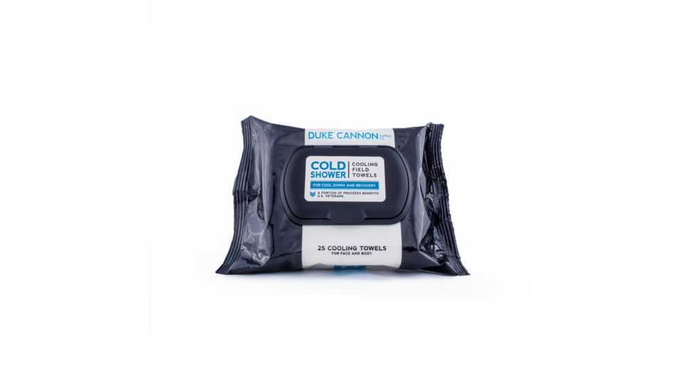 Duke Cannon Supply Co Cold Shower Cooling Field Towels, 25/Pack, TOWELS