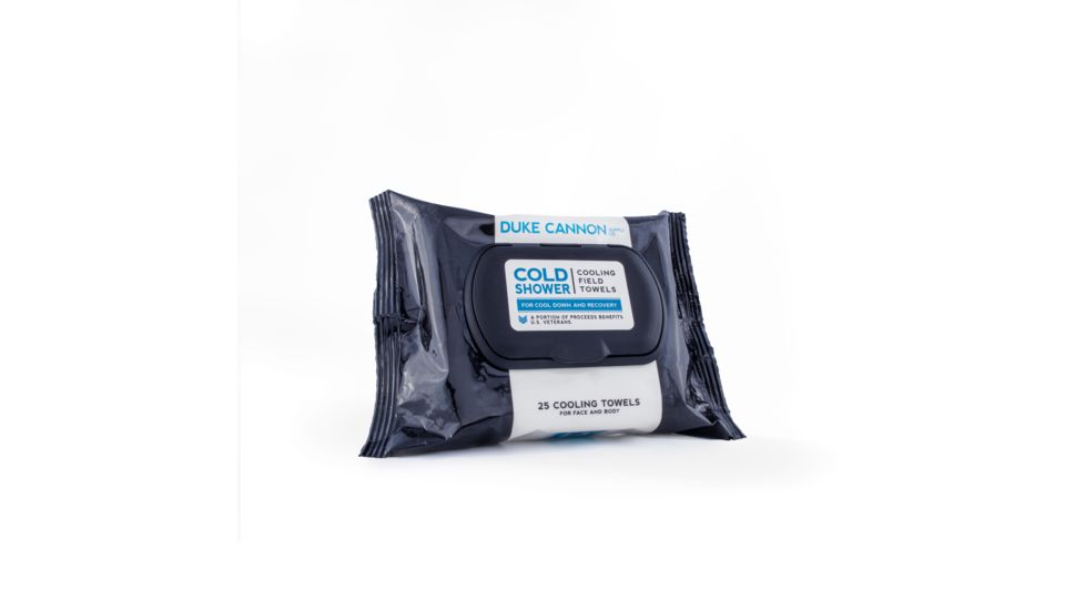 Duke Cannon Supply Co Cold Shower Cooling Field Towels, 25/Pack, TOWELS
