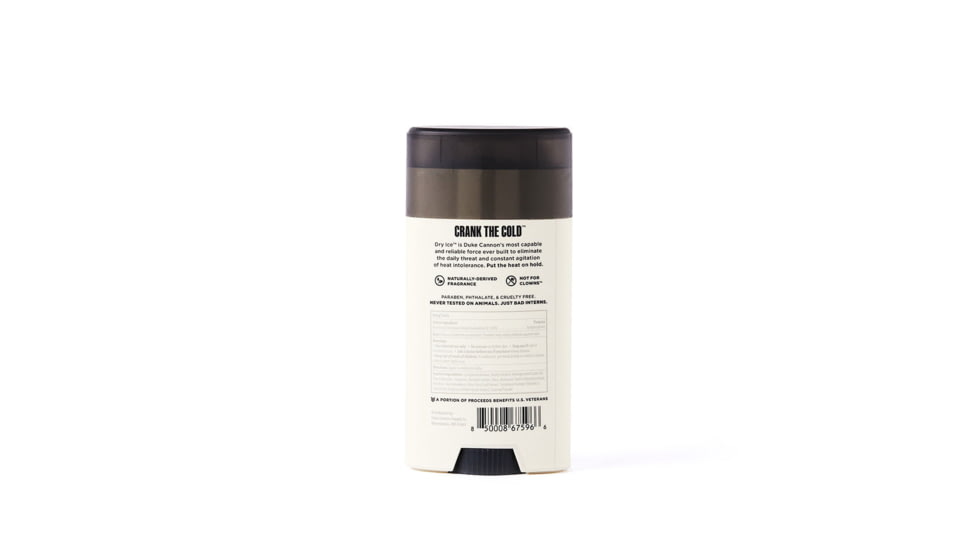 Duke Cannon Supply Co Dry Ice Cooling Anti-Perspirant Menthol/Peppermint, 2.6 oz, DRYICE-BLIZZ