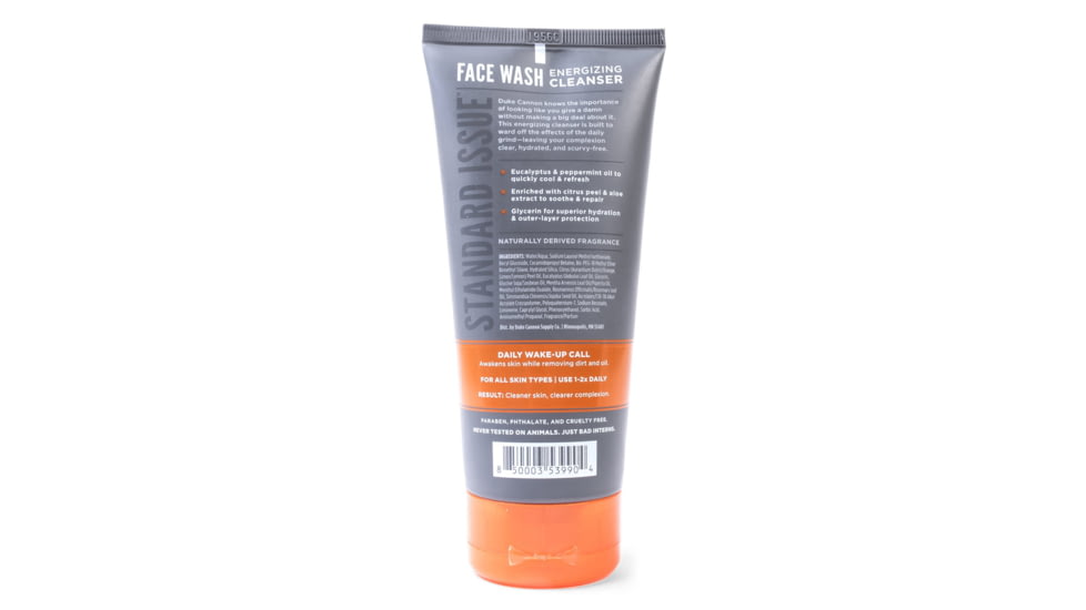 Duke Cannon Supply Co Energizing Face Wash Cleanser, 6OZENERGIZINGFACEWASH