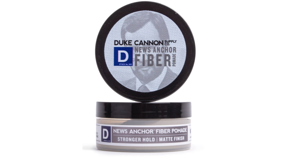 Duke Cannon Supply Co News Anchor Fiber Pomade, Travel Size, 2OZFIBER