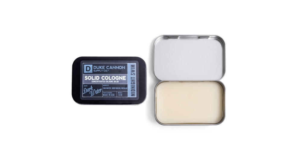 Duke Cannon Supply Co Solid Cologne, Midnight Swim, 1.5 oz, SCMIDNIGHT1