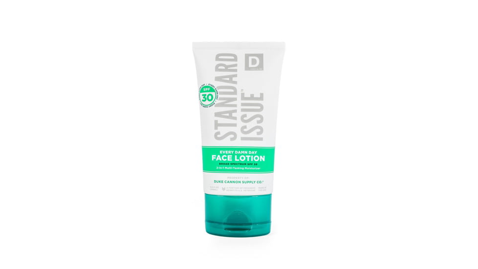 Duke Cannon Supply Co Standard Issue Every Damn Day Face Lotion W/ SPF30, 3.5 oz, SPF30FACELOTION