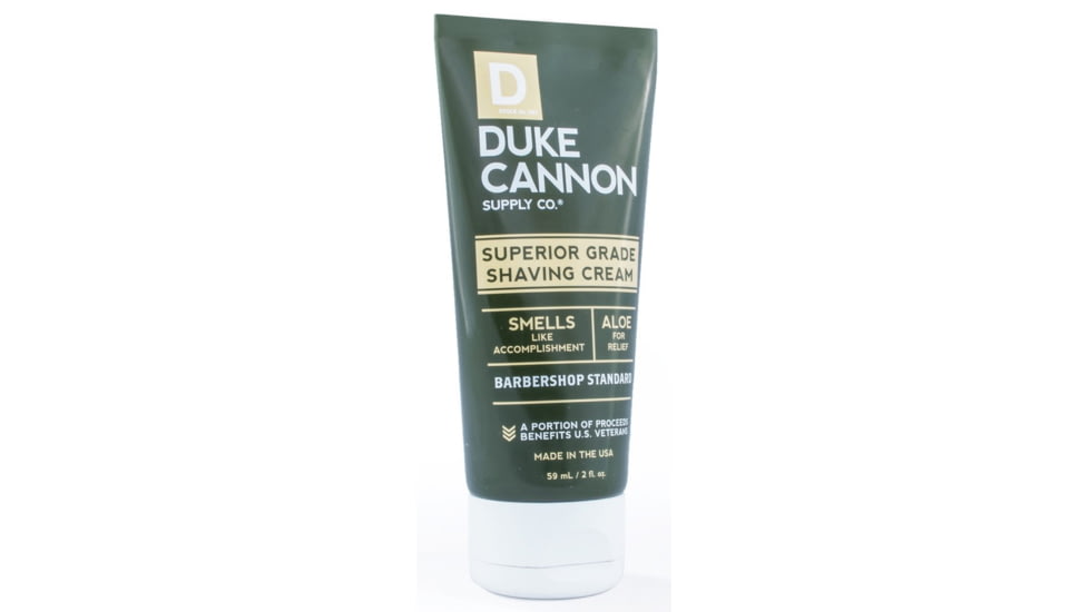 Duke Cannon Supply Co Superior Grade Shave Cream, Travel Size, 2OZSHAVE1