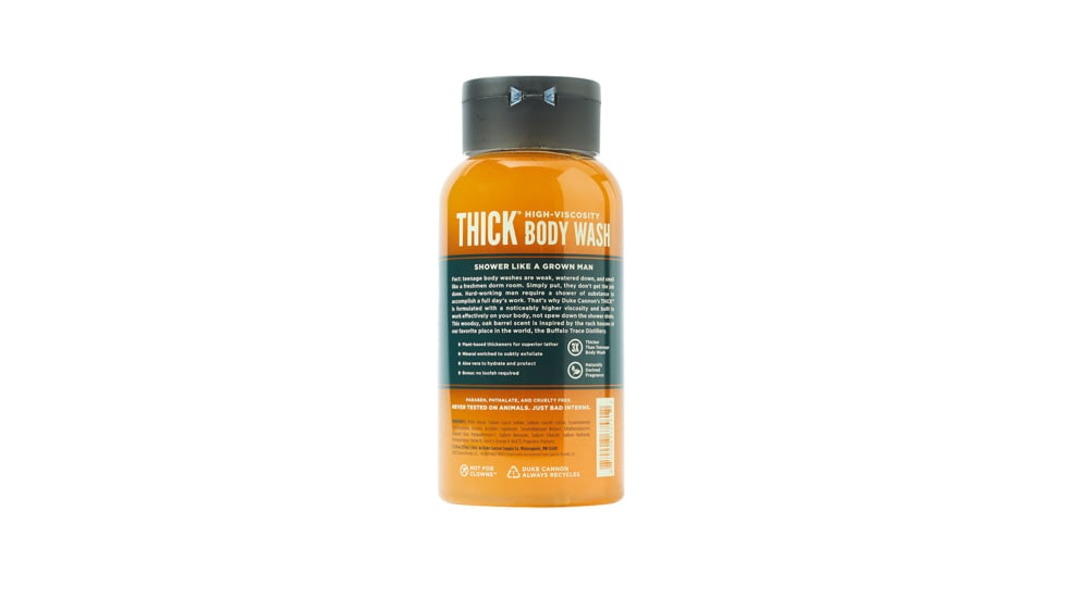 Duke Cannon Supply Co Thick Bourbon, 17.5 oz, 17OZTHICKBOURBON
