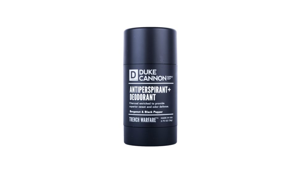 Duke Cannon Supply Co Trench Warfare AP/Deo, Bergamot &amp; Black Pepper, 2.75 oz, APDEOBP