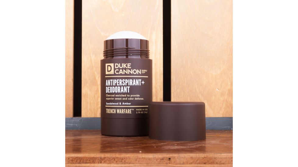Duke Cannon Supply Co Trench Warfare AP/Deo, Sandalwood &amp; Amber, 2.75 oz, APDEOSA