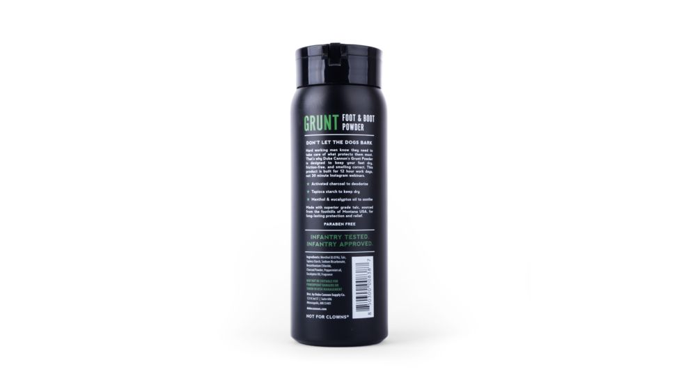 Duke Cannon Supply Co Trench Warfare Dry Ice Body Powder, 6 oz, POWDERDRYICE