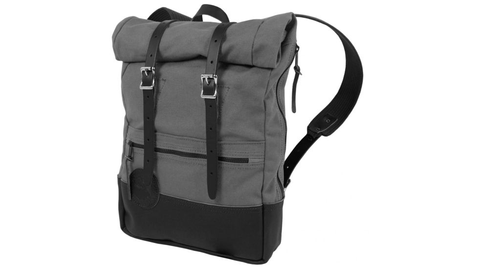 Duluth Pack Deluxe Roll-Top Scout Pack-Grey