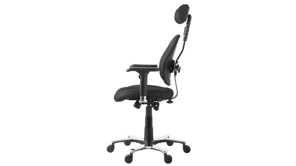 Duorest Leaders Rolling Office Chair DD7500 - Black