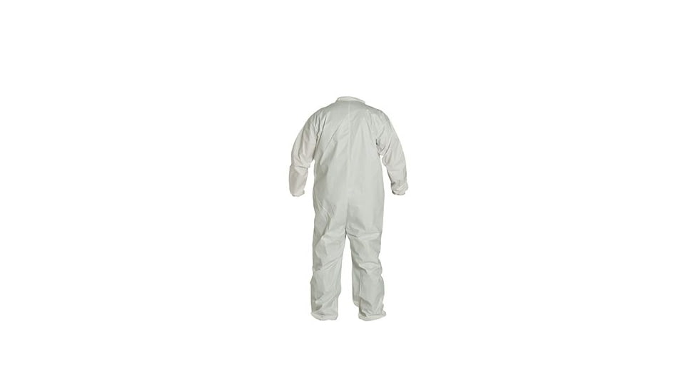 DuPont ProShield 60 Coverall w/Elastic Wrists and Ankles, White, Extra Large, Case of 25, NG125SWHXL00
