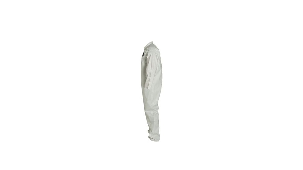 DuPont ProShield 60 Coverall w/Open Wrists and Ankles, White, Large, Case of 25, NG120SWHLG00