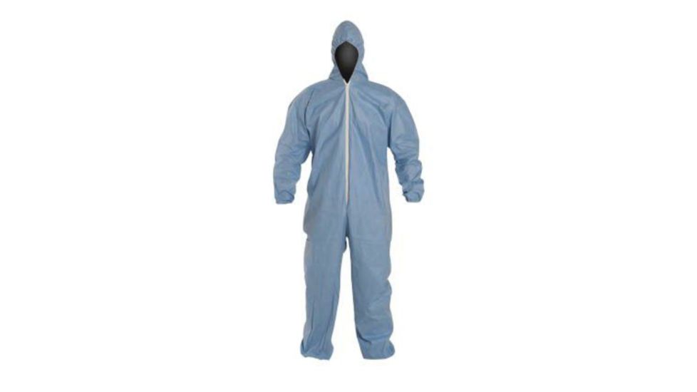DuPont ProShield 6 SFR Coverall w/Hood, Extra Large, Case of 25, TM127SBU
