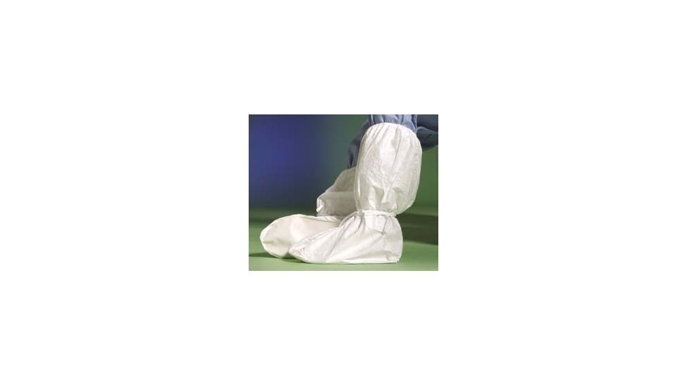 DuPont Tyvek Boot Covers IC446SWHXL0C Clean Processed With Ankle Ties