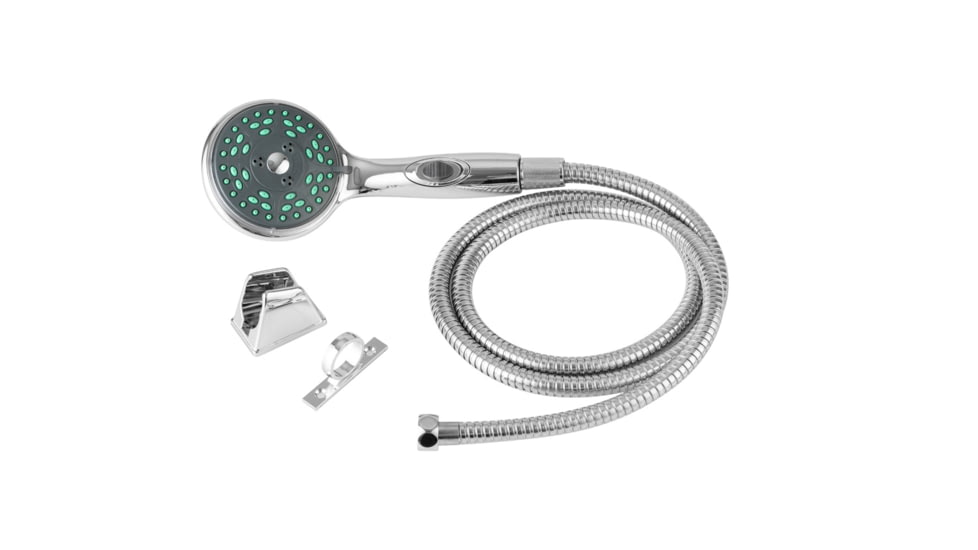 Dura Faucet Premium RV Hand Held Shower Wand And Hose Kit Chrome, DF-SA432K-CP