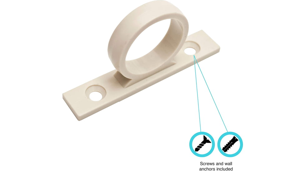 Dura Faucet RV Shower Hose Ring, Bisque Parchment, DF-SA155-BQ