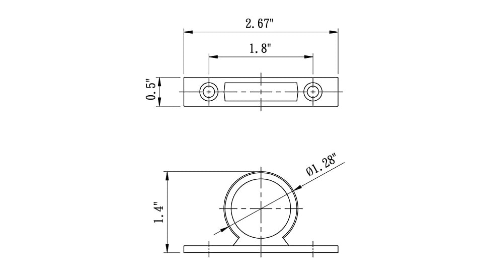 Dura Faucet RV Shower Hose Ring, Bisque Parchment, DF-SA155-BQ
