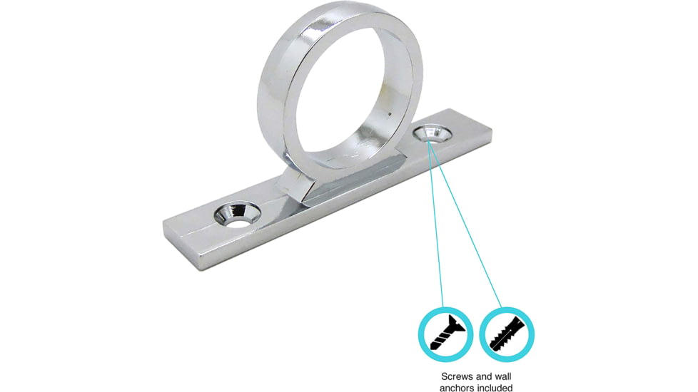 Dura Faucet RV Shower Hose Ring, Polished Chrome, DF-SA155-CP