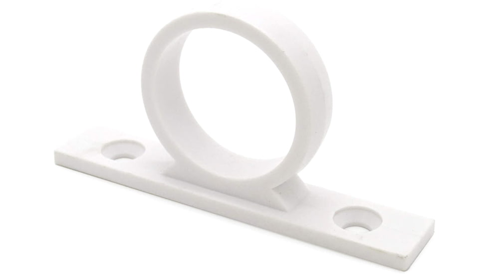 Dura Faucet RV Shower Hose Ring, White, DF-SA155-WT
