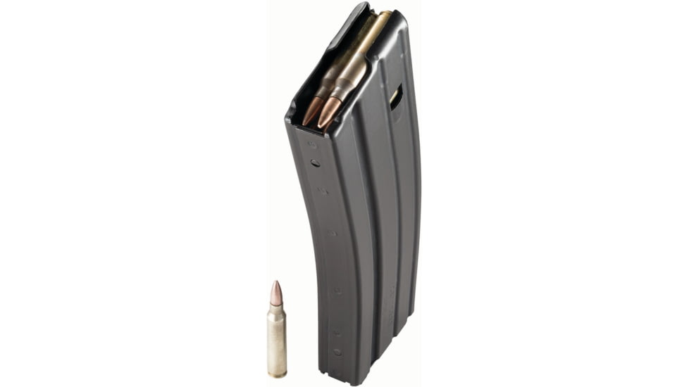 Duramag AR-15 .223 Rem 30 Round Aluminum Rifle Magazine, Black/Black, 3023001175CPD-30RD