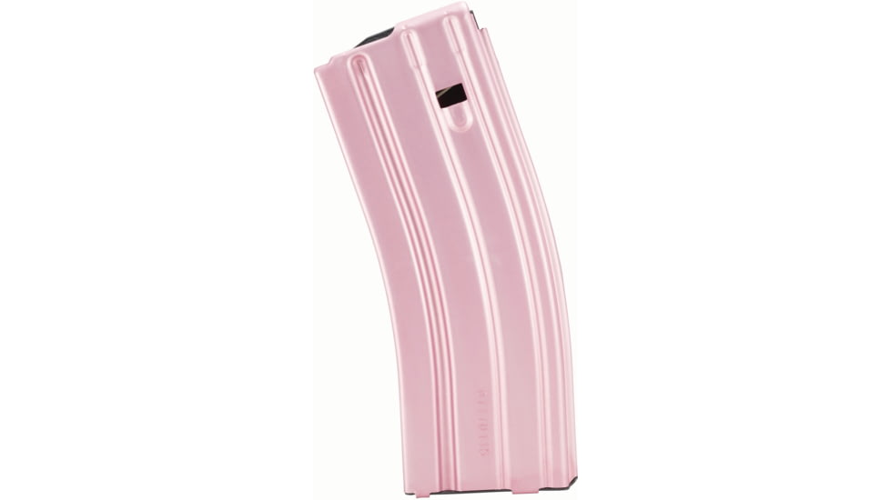 Duramag AR-15 .223 Rem 30 Round Aluminum Rifle Magazine, Pink/Black, 3023003175CPD-30RD
