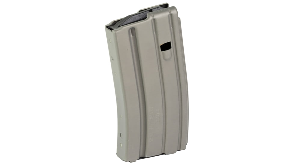 Duramag AR-15 .223 Remington/5.56 NATO, 20 Round Rifle Magazine, Gray/Black, 2023002175CPD-20RD