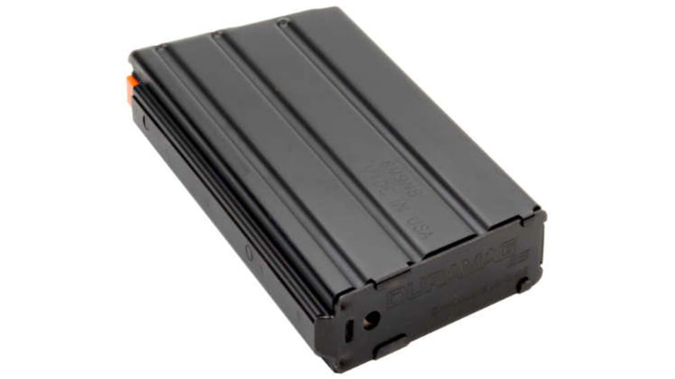 Duramag AR-15 .350 20 Round SS Rifle Magazine, Black/Orange, 2035041178CPD-20RD