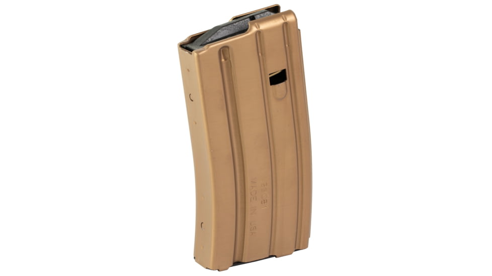 Duramag AR-15 5.56/300BLK 20 Round Aluminum Rifle Magazine, Bronze/Black, 2023007175CPD-20RD