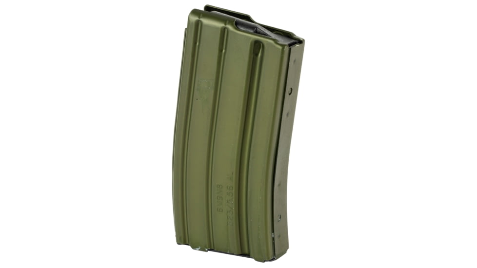 Duramag AR-15 5.56/300BLK 20 Round Aluminum Rifle Magazine, OD Green/Black, 2023008175CPD-20RD
