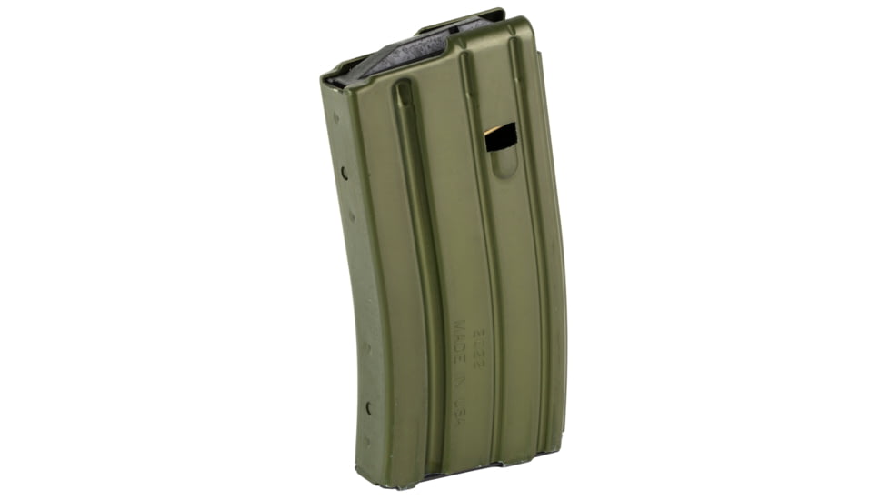 Duramag AR-15 5.56/300BLK 20 Round Aluminum Rifle Magazine, OD Green/Black, 2023008175CPD-20RD