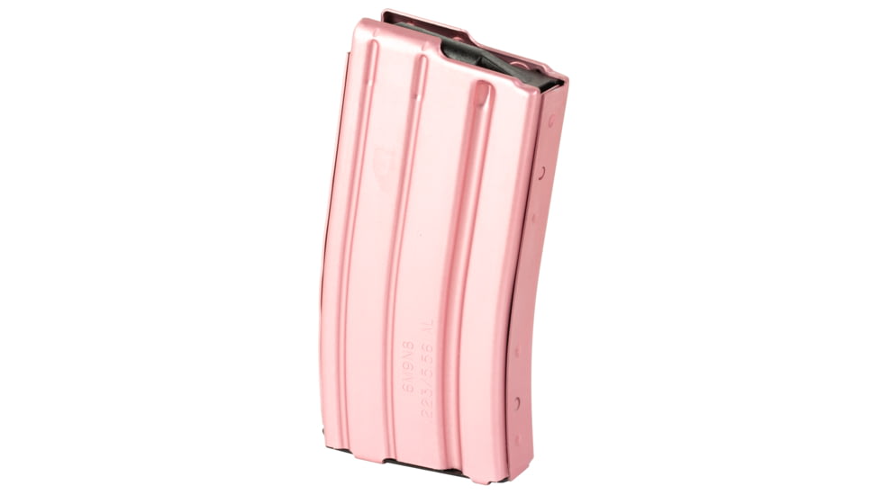 Duramag AR-15 5.56/300BLK 20 Round Aluminum Rifle Magazine, Pink/Black, 2023003175CPD-20RD