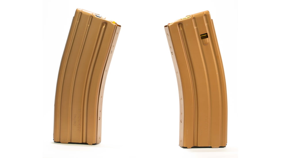 Duramag AR-15 5.56/300BLK 30 Round Aluminum Rifle Magazine, Bronze/Black, 3023007175CPD-30RD