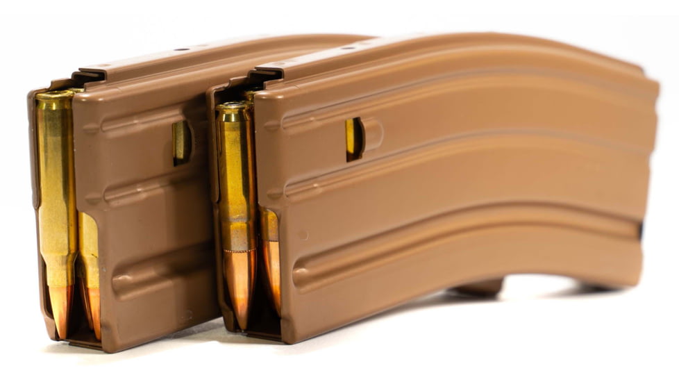 Duramag AR-15 5.56/300BLK 30 Round Aluminum Rifle Magazine, Bronze/Black, 3023007175CPD-30RD