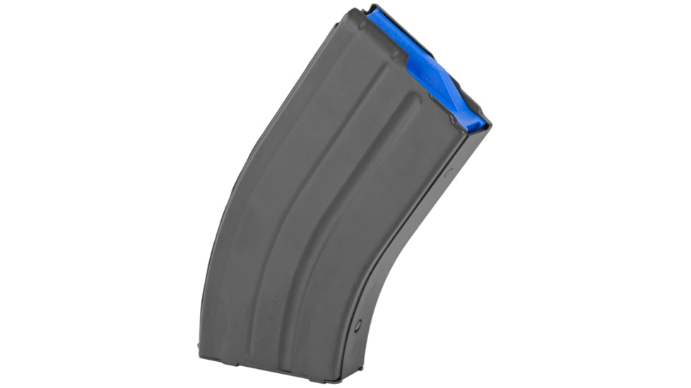 Duramag AR-15 6.5 Grendel 20 Round SS Rifle Magazine, Black/Blue, 2065041206CPD-20RD